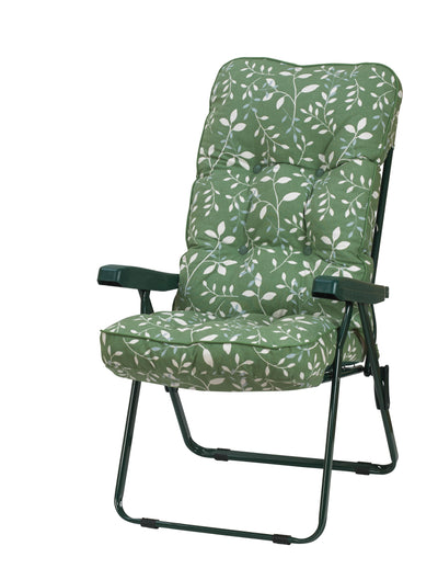 Deluxe Garden Recliner REPLACEMENT CUSHION ONLY (pattern options available)