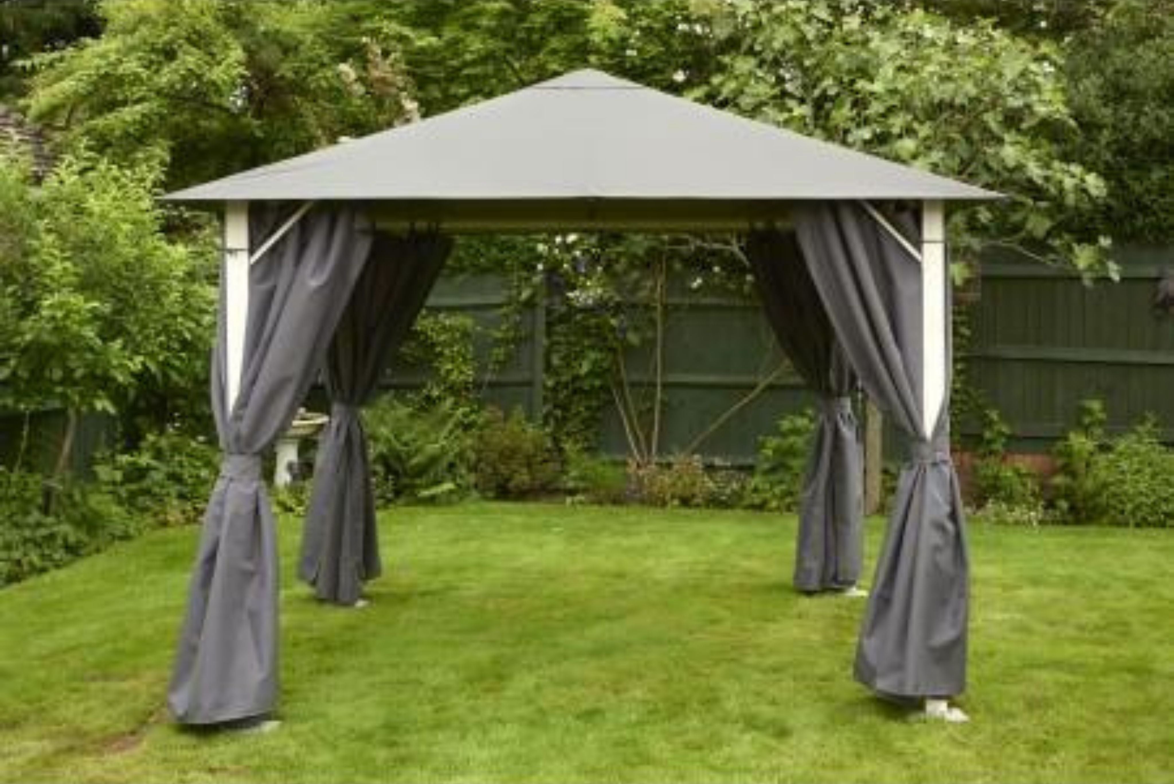 Vintage Garden Gazebo Curtain Set | The Garden Furniture Shop