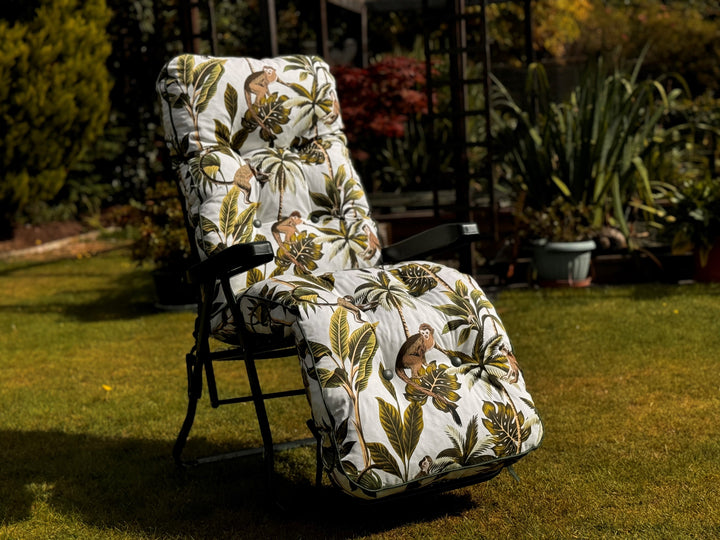 Lounge Chair Cushions Thick Padded Sun Lounger Cushion Pads With