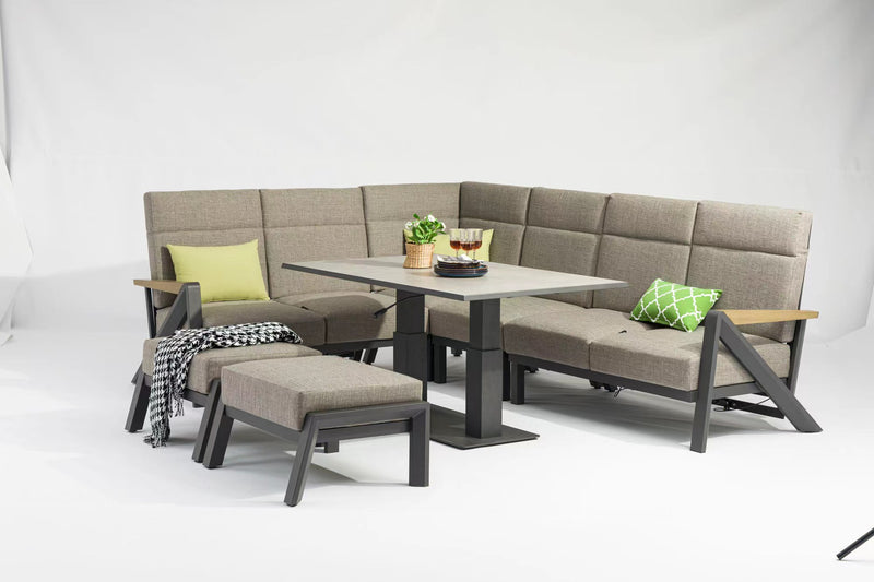 Darwin 7-Seater Corner Set