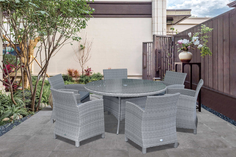 Paris rattan set 6 seater - PRE ORDER