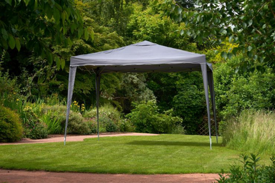 Glendale Easy up grey Gazebo 3m X 3m