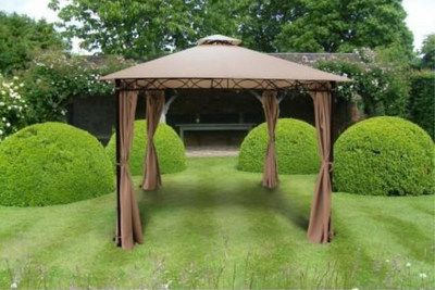 Glendale Marco Polo 3m x 3m Gazebo Mocha Canopy