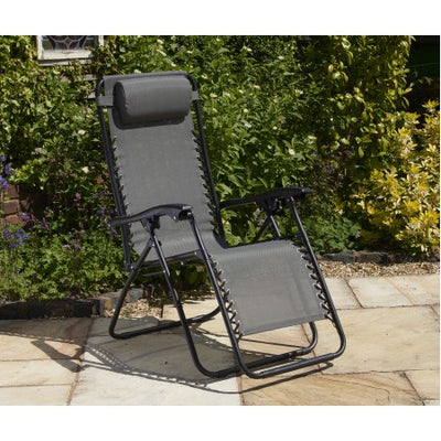 Garden Relaxer Chair Grey