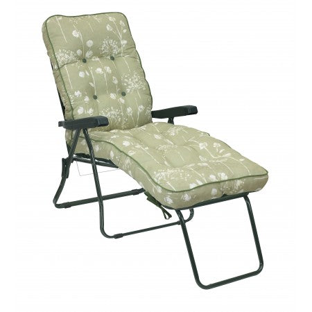 Deluxe Garden Lounger REPLACEMENT CUSHION ONLY  (Pattern options available)