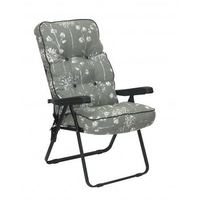 Deluxe Garden Recliner REPLACEMENT CUSHION ONLY (pattern options available)