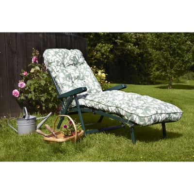 Deluxe Garden Sunbed (pattern options available)