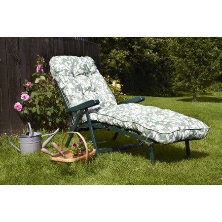 Deluxe Garden Sunbed REPLACEMENT CUSHION ONLY (pattern options available)