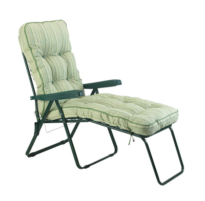 Deluxe Garden Lounger REPLACEMENT CUSHION ONLY  (Pattern options available)