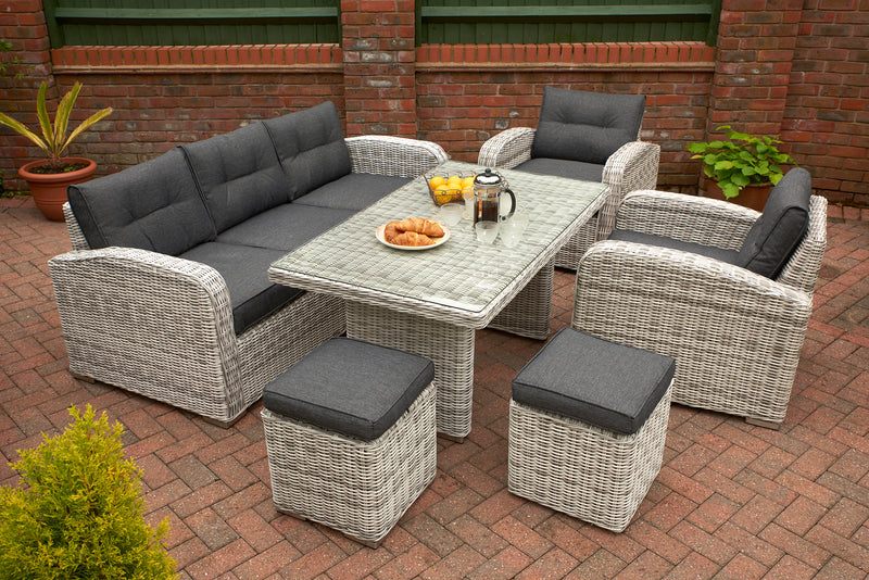 Glendale Chadbury 5 Seater set and Table