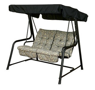 REPLACEMENT CUSHION ONLY Vienna Deluxe Two Seater Garden Hammock (Pattern options available)