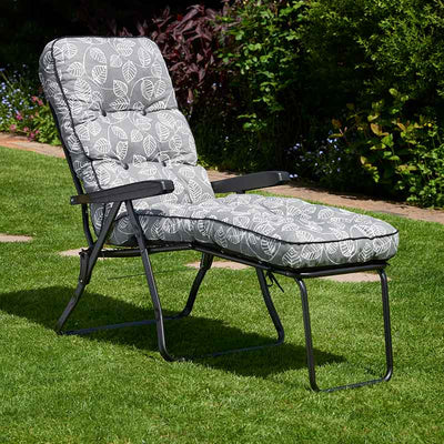 Deluxe Garden Lounger REPLACEMENT CUSHION ONLY  (Pattern options available)