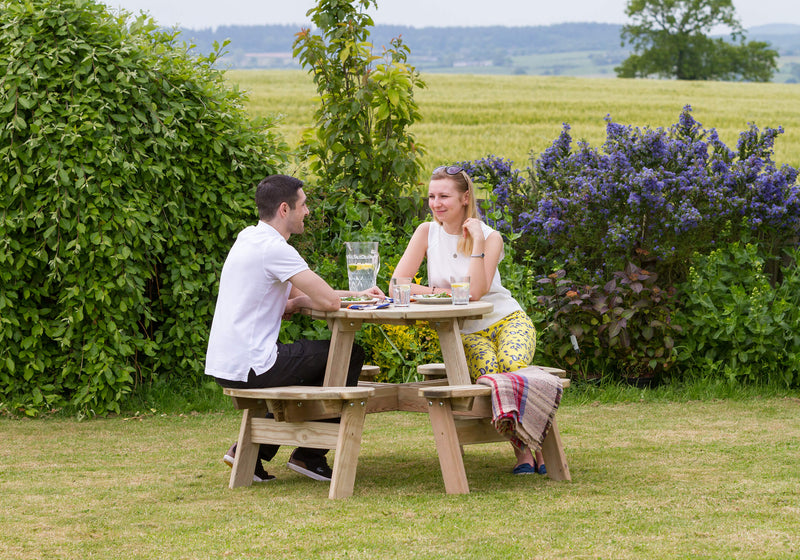 Katie Round Picnic Table
