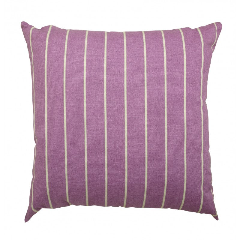 Outdoor Scatter Cushions 18" x 18" pink and white
