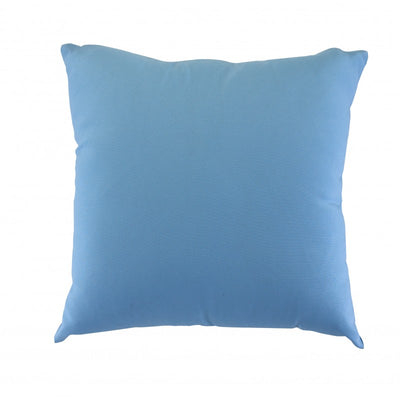 Outdoor Scatter Cushions 18" x 18" light blue