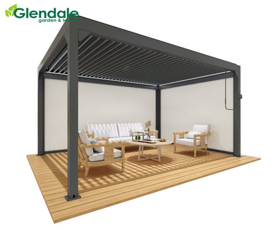 Glendale Venetian Gazebo Side Blinds