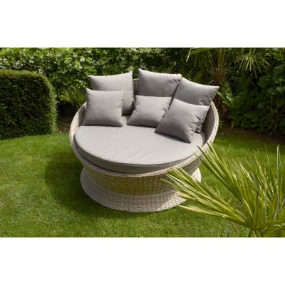 Chamonix Rattan Day Bed Latte