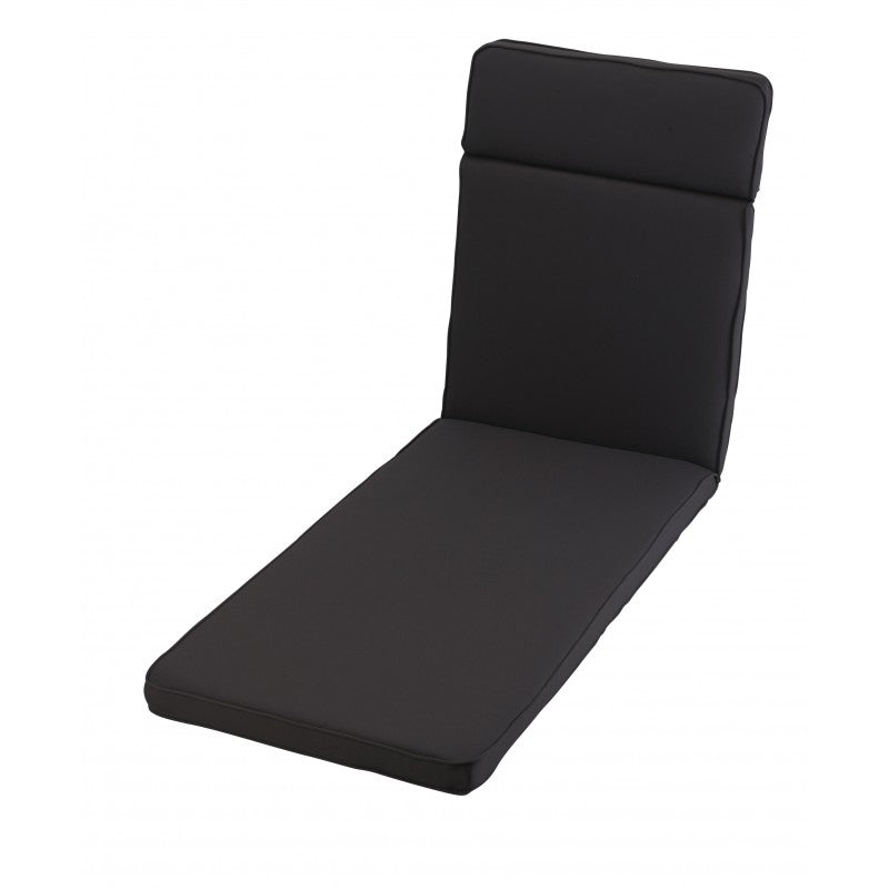 sun lounger cushion charcoal 