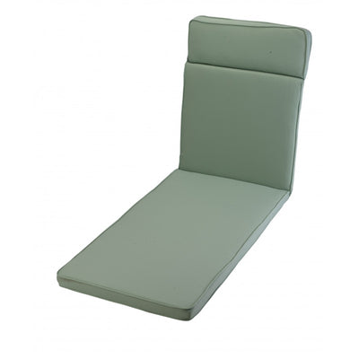 pastel green sun lounger cushion