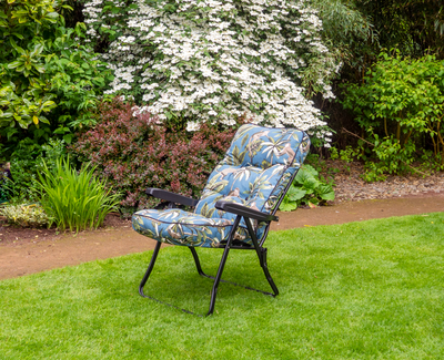 Deluxe Garden Recliner REPLACEMENT CUSHION ONLY (pattern options available)