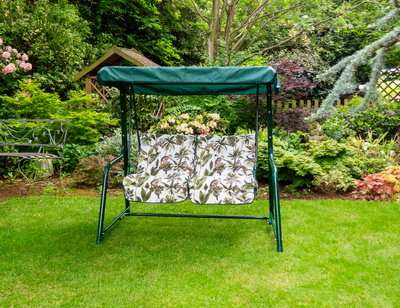 REPLACEMENT CUSHION ONLY Vienna Deluxe Two Seater Garden Hammock (Pattern options available)