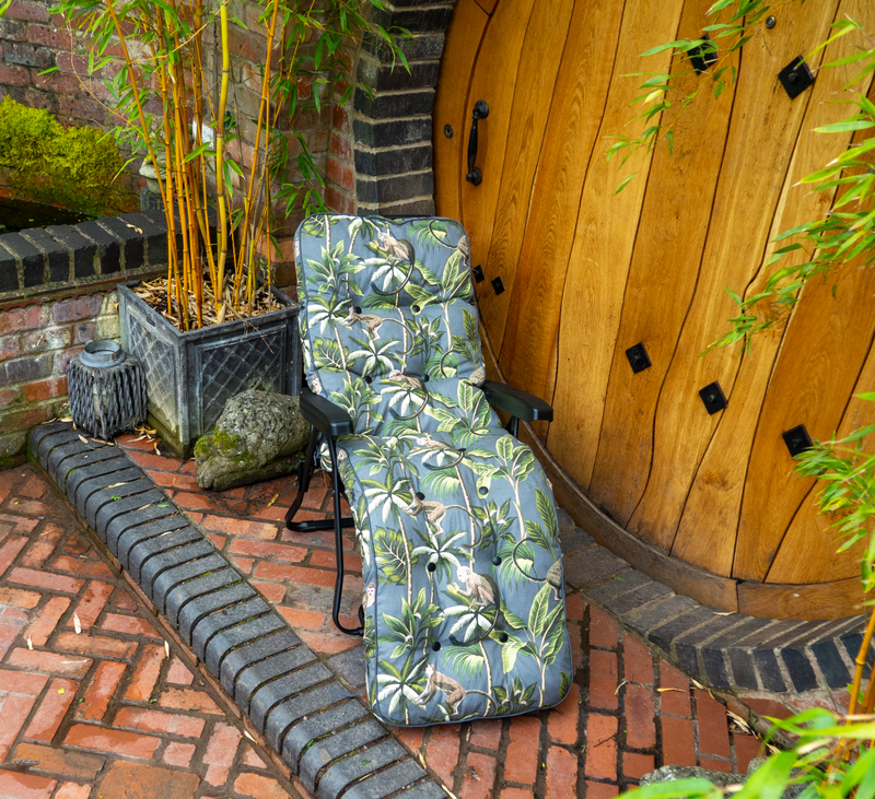 Deluxe Garden Lounger REPLACEMENT CUSHION ONLY  (Pattern options available)