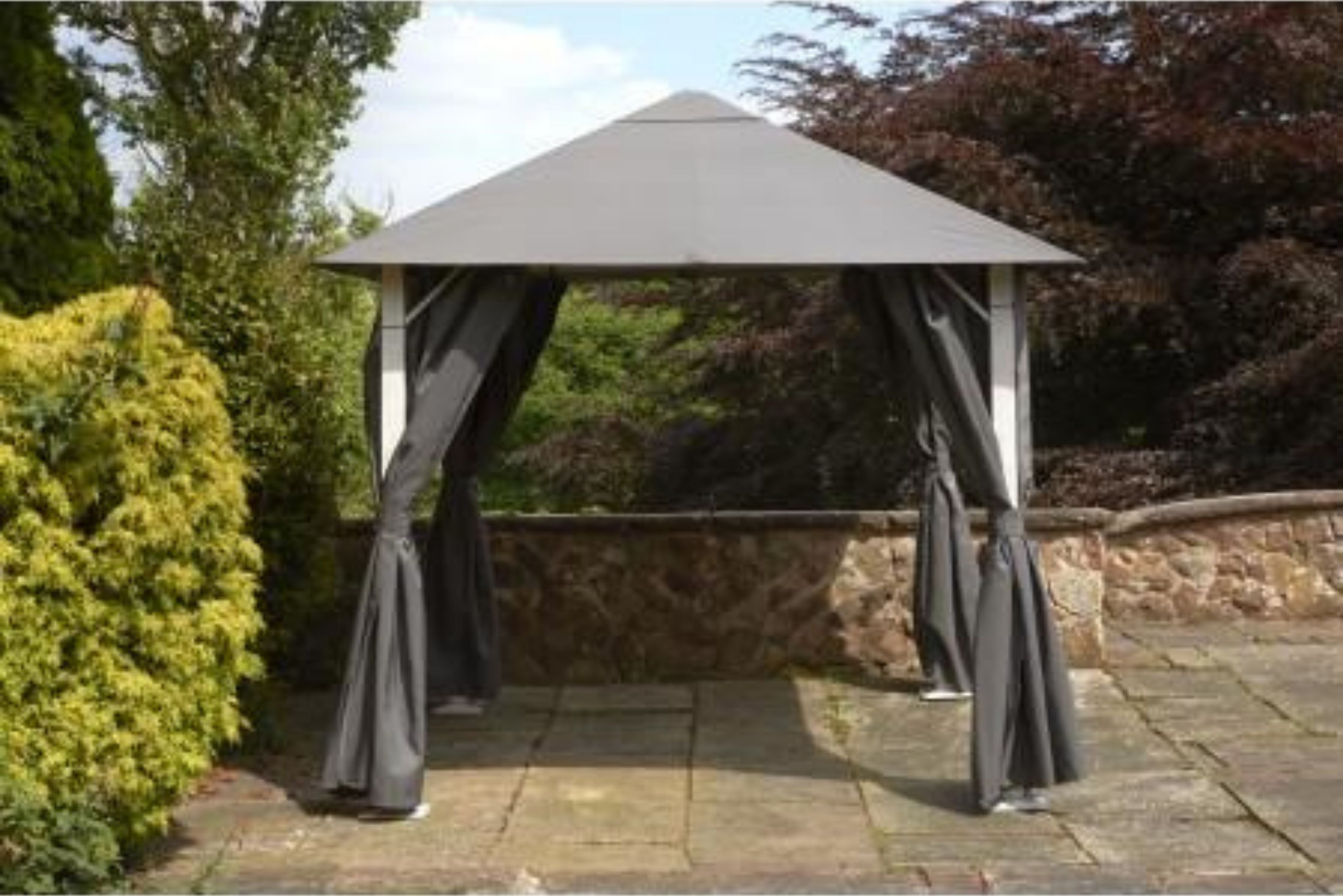 Vintage Gazebo Canopy - The Garden Furniture Shop