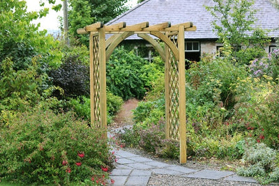 Horizon Arch wooden bridge